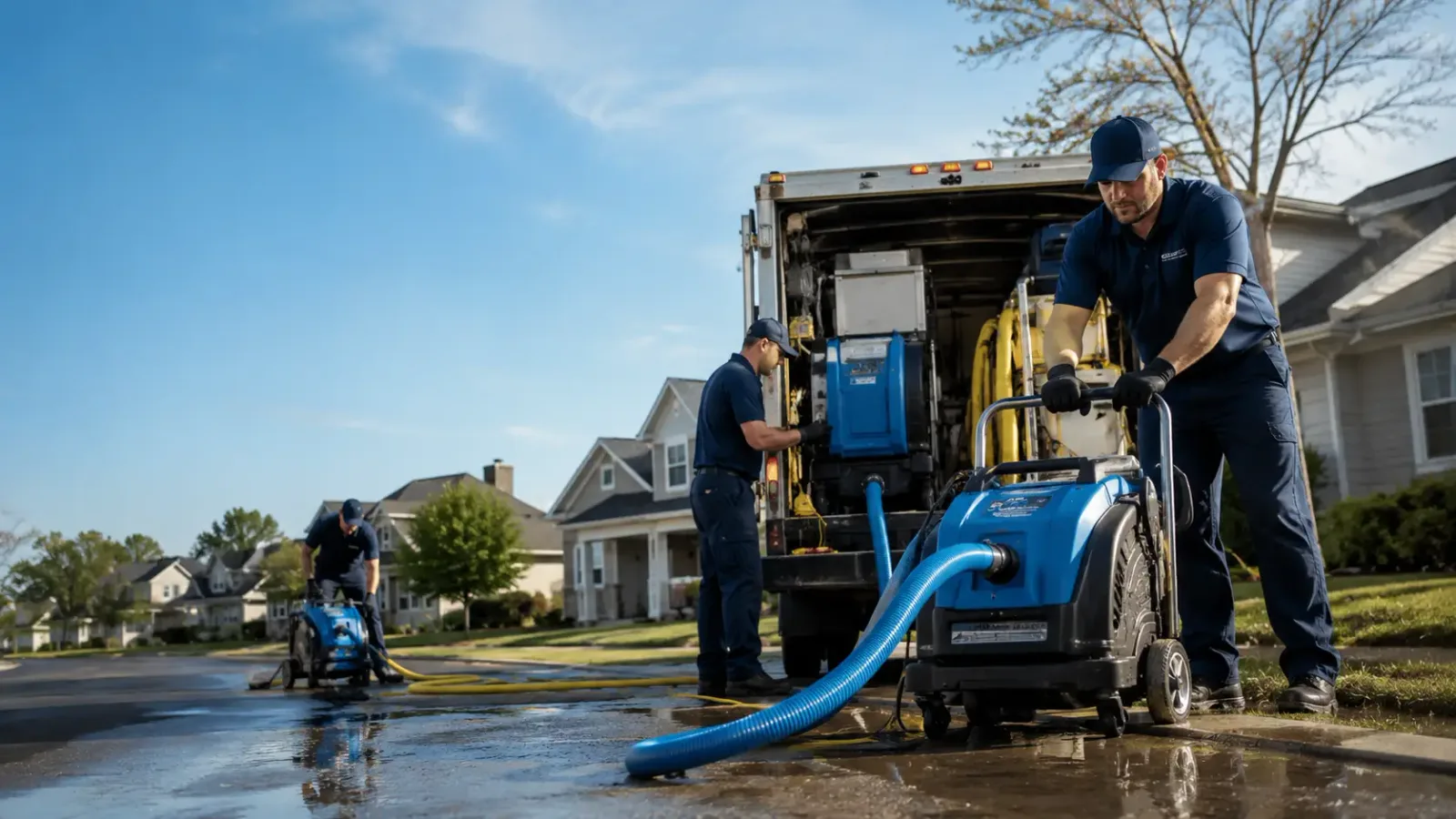 Flood Damage Cleanup in Pilgrims Knob, VA